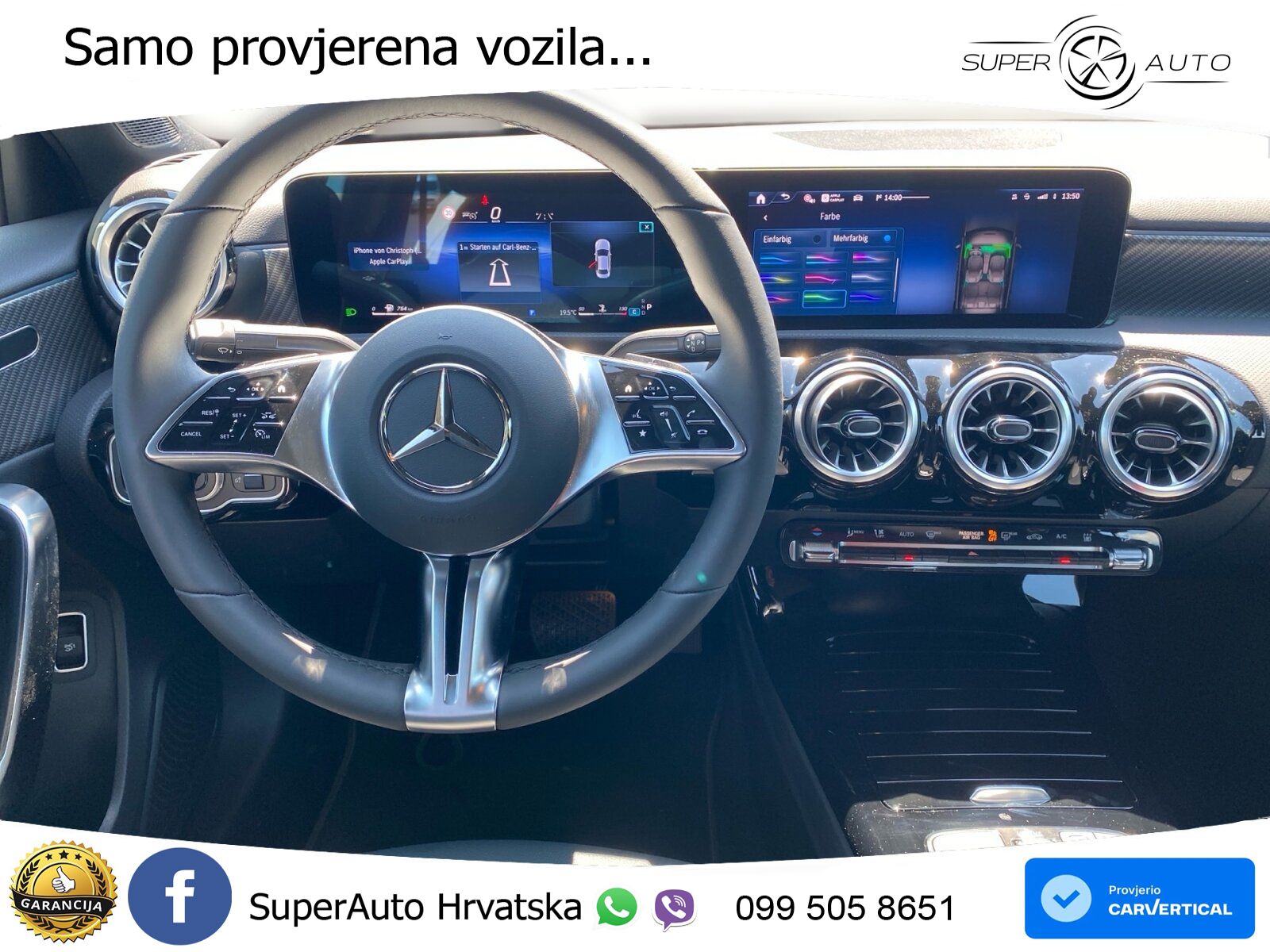 Mercedes-Benz A 180d 8G-DCT LED+GR SJED+ACC