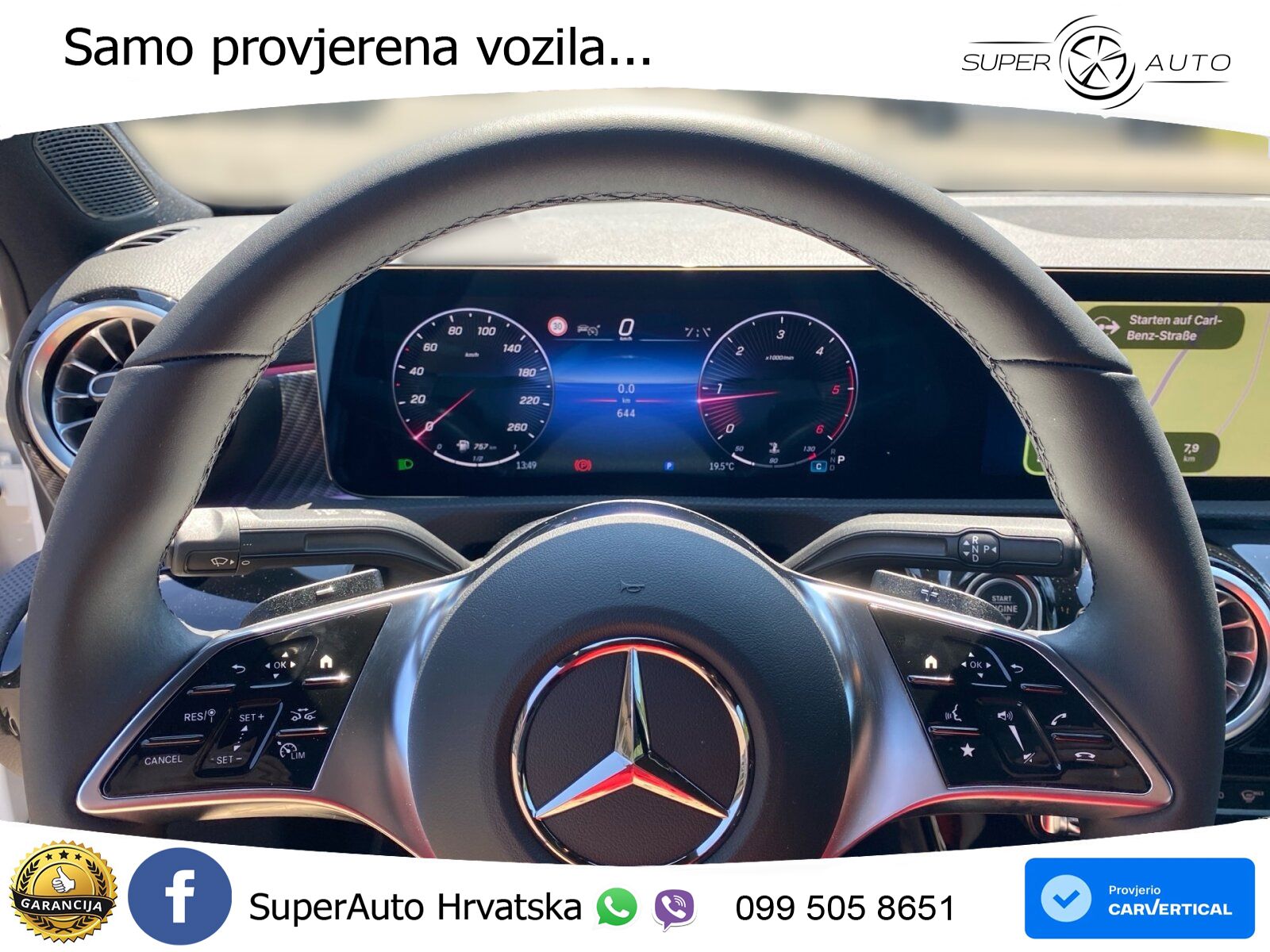 Mercedes-Benz A 180d 8G-DCT LED+GR SJED+ACC