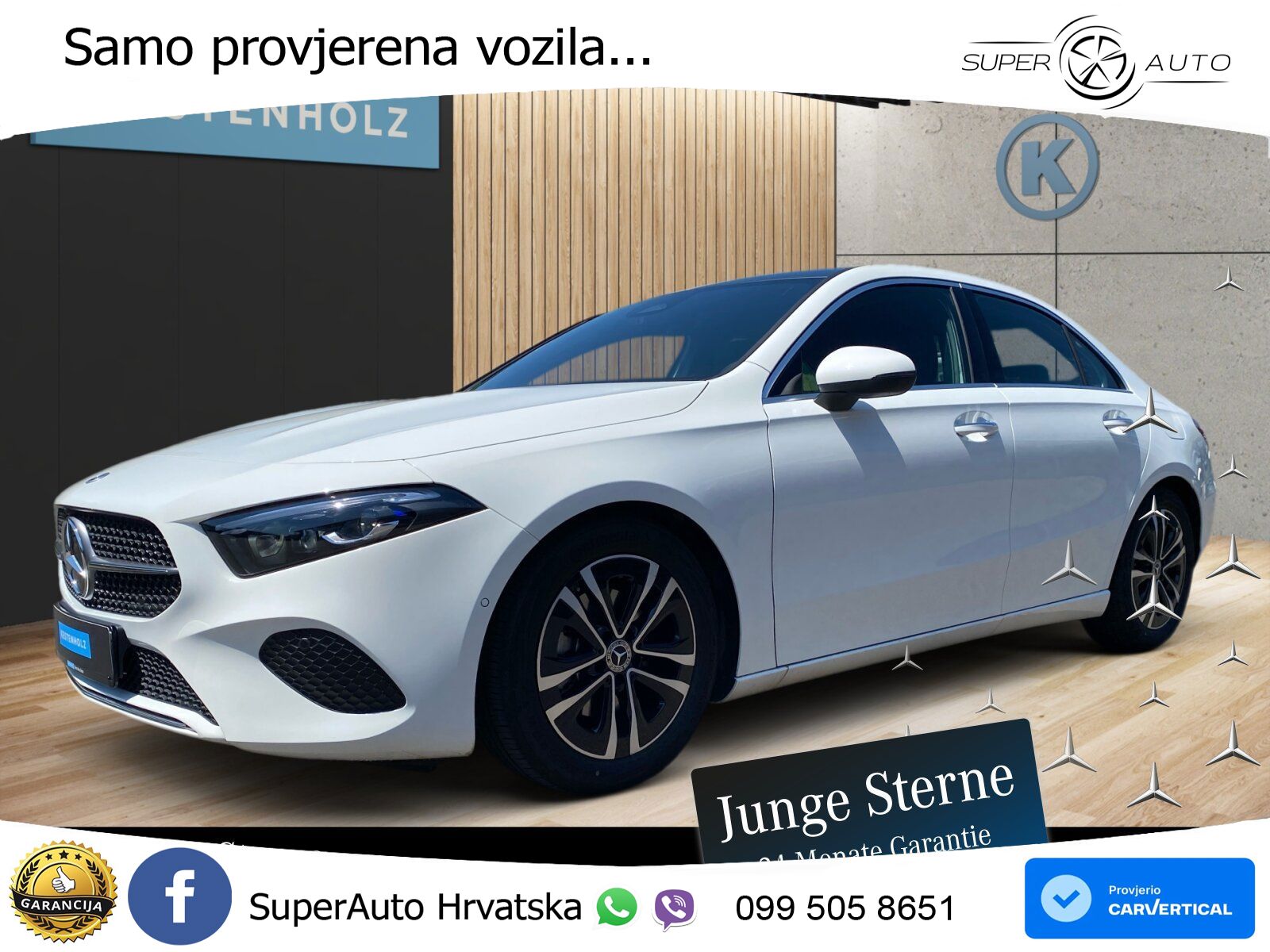 Mercedes-Benz A 180d 8G-DCT LED+GR SJED+ACC