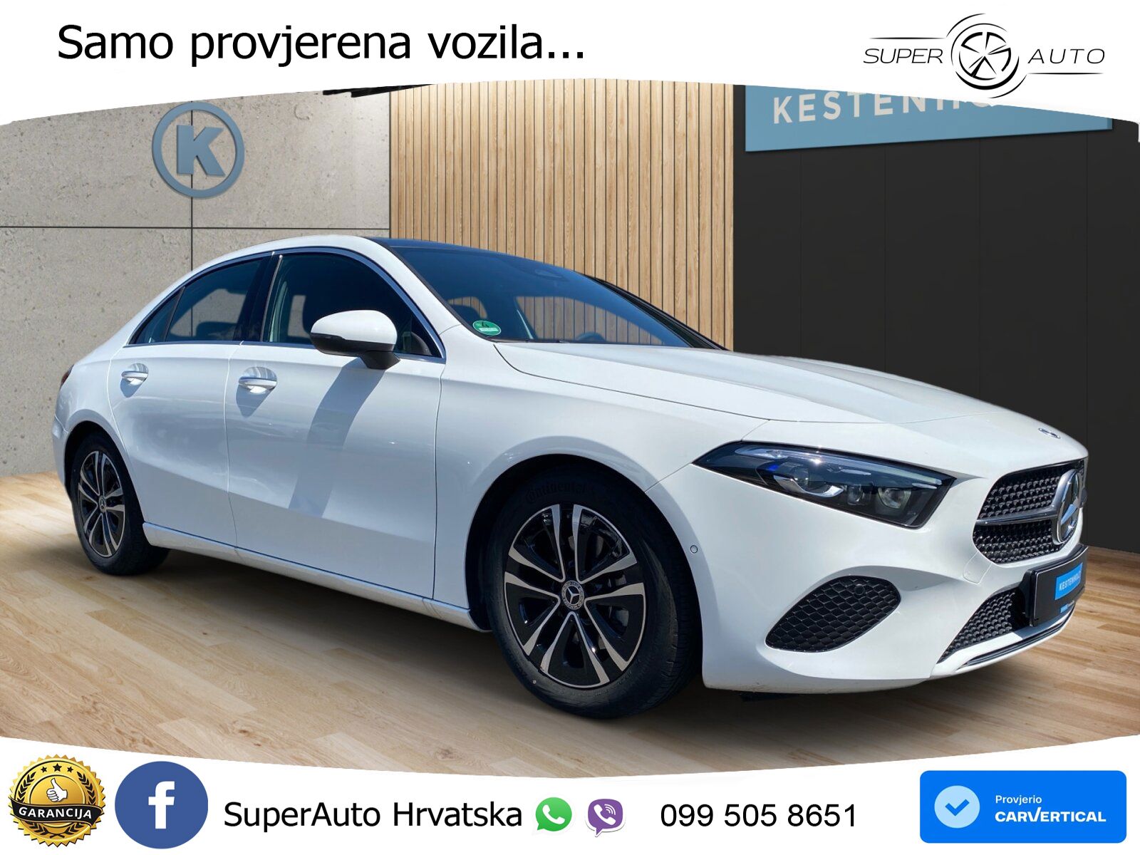 Mercedes-Benz A 180d 8G-DCT LED+GR SJED+ACC