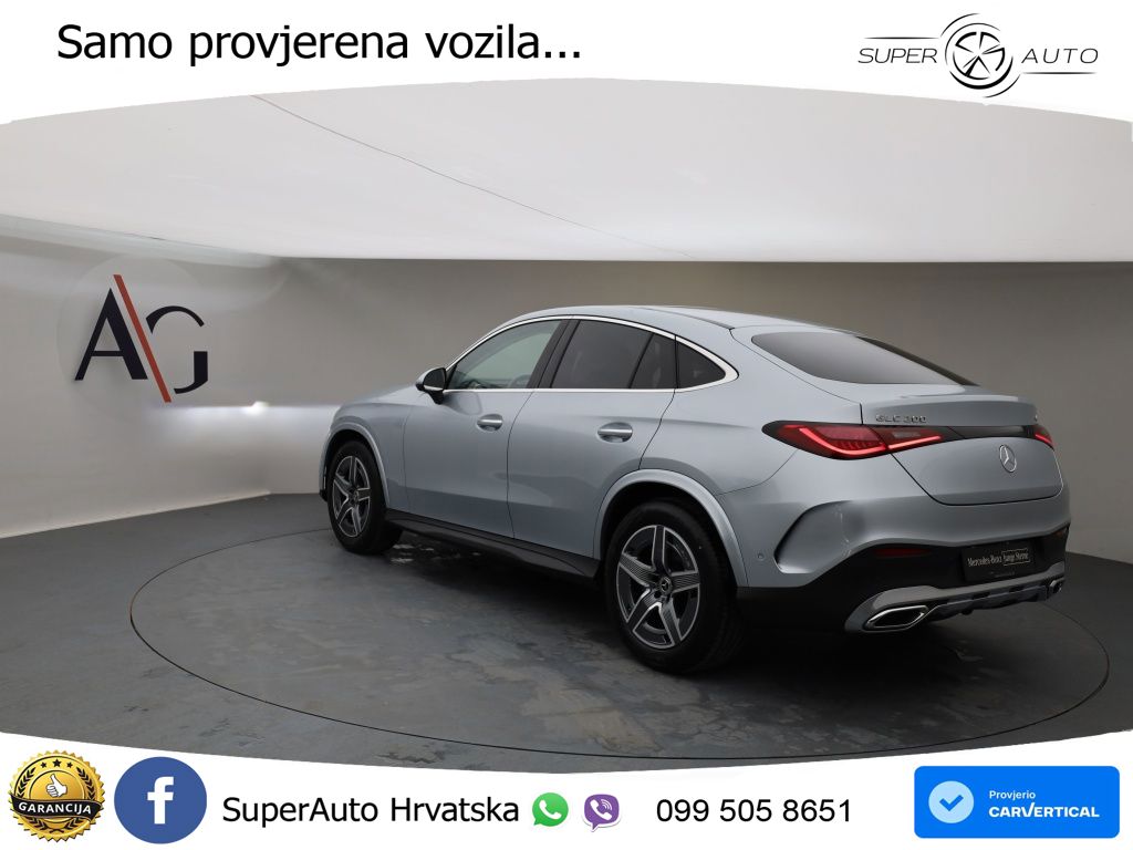 Mercedes GLC Coupe 200 (204 KS) 4MATIC 9G-TRONIC AMG LED+GR SJED+ACC