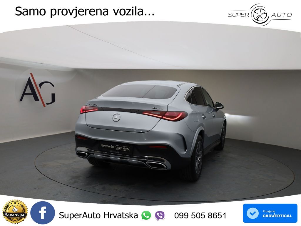 Mercedes GLC Coupe 200 (204 KS) 4MATIC 9G-TRONIC AMG LED+GR SJED+ACC