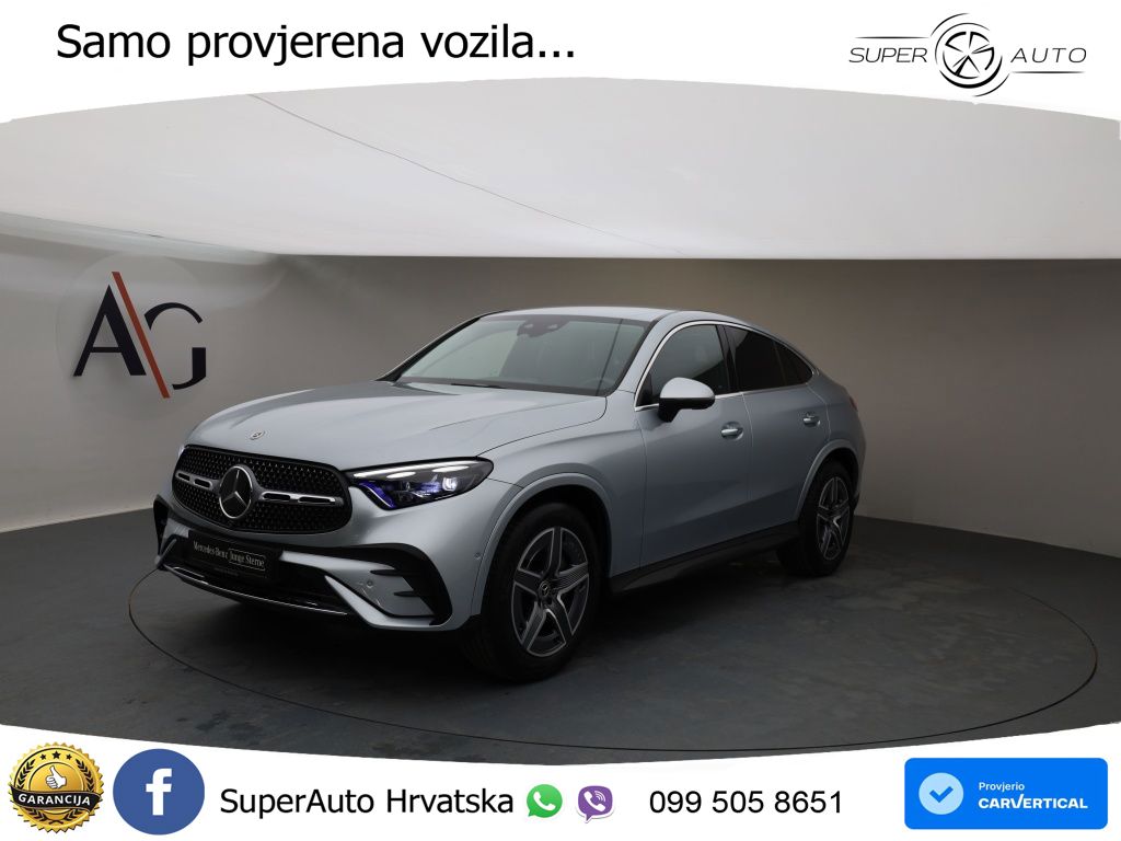 Mercedes GLC Coupe 200 (204 KS) 4MATIC 9G-TRONIC AMG LED+GR SJED+ACC