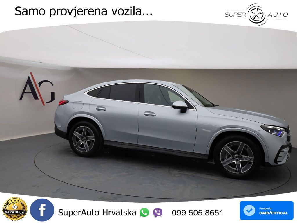 Mercedes GLC Coupe 200 (204 KS) 4MATIC 9G-TRONIC AMG LED+GR SJED+ACC