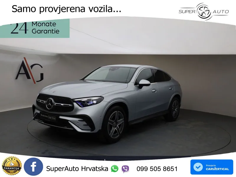 Mercedes GLC Coupe 200 (204 KS) 4MATIC 9G-TRONIC AMG LED+GR SJED+ACC