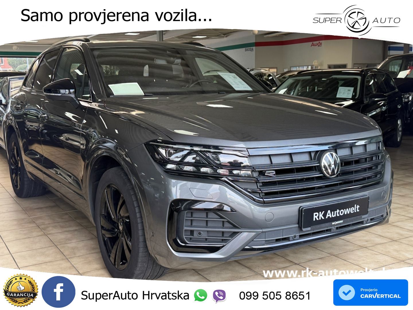 Volkswagen Touareg 3.0 V6 TDI (286 KS) 4MOTION Tiptronic R-Line LED+GR SJED+ACC