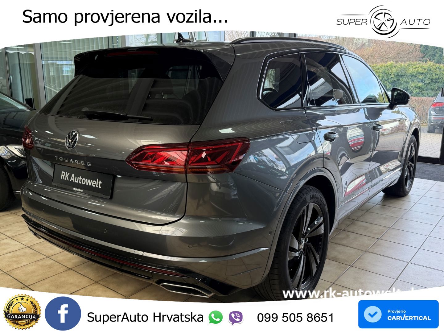 Volkswagen Touareg 3.0 V6 TDI (286 KS) 4MOTION Tiptronic R-Line LED+GR SJED+ACC