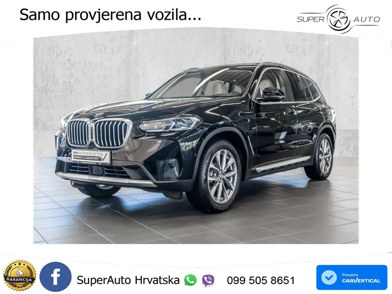 BMW X3 20d xDrive Steptronic LED+GR SJED+ACC