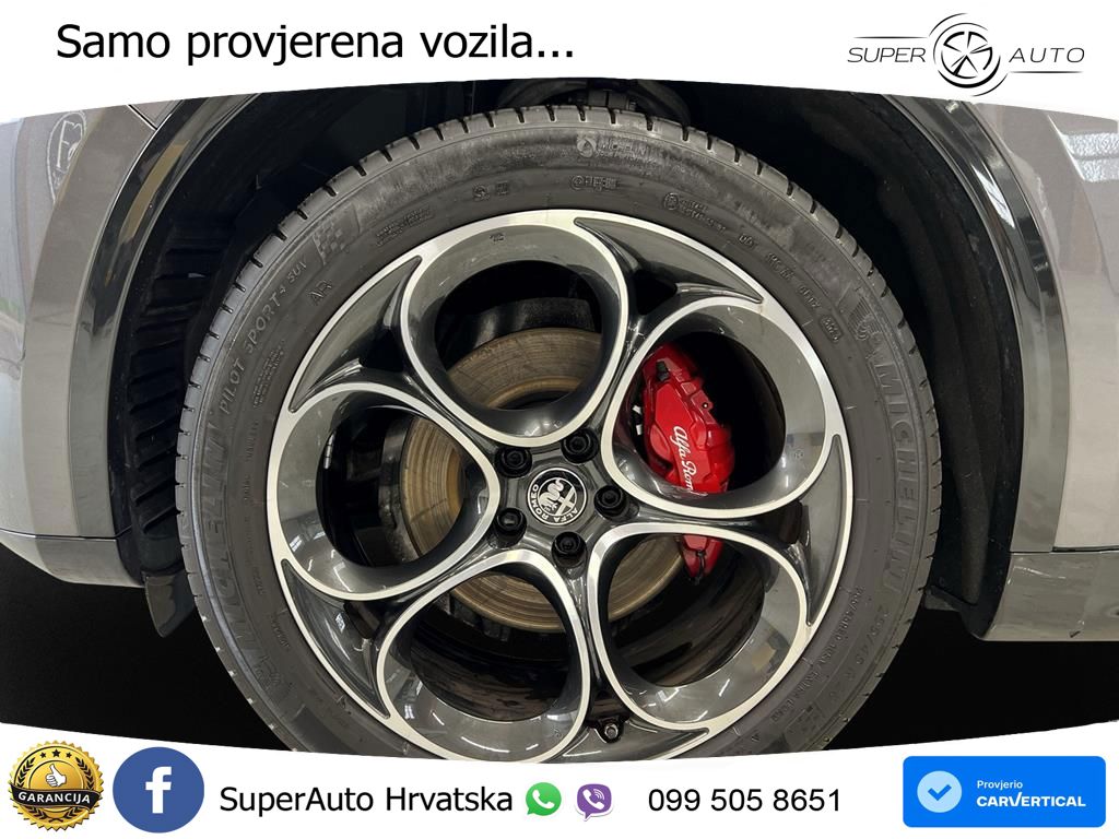 Alfa Romeo Stelvio 2.0 Turbo (280 KS) Q4 Automatic LED+GR SJED+ACC