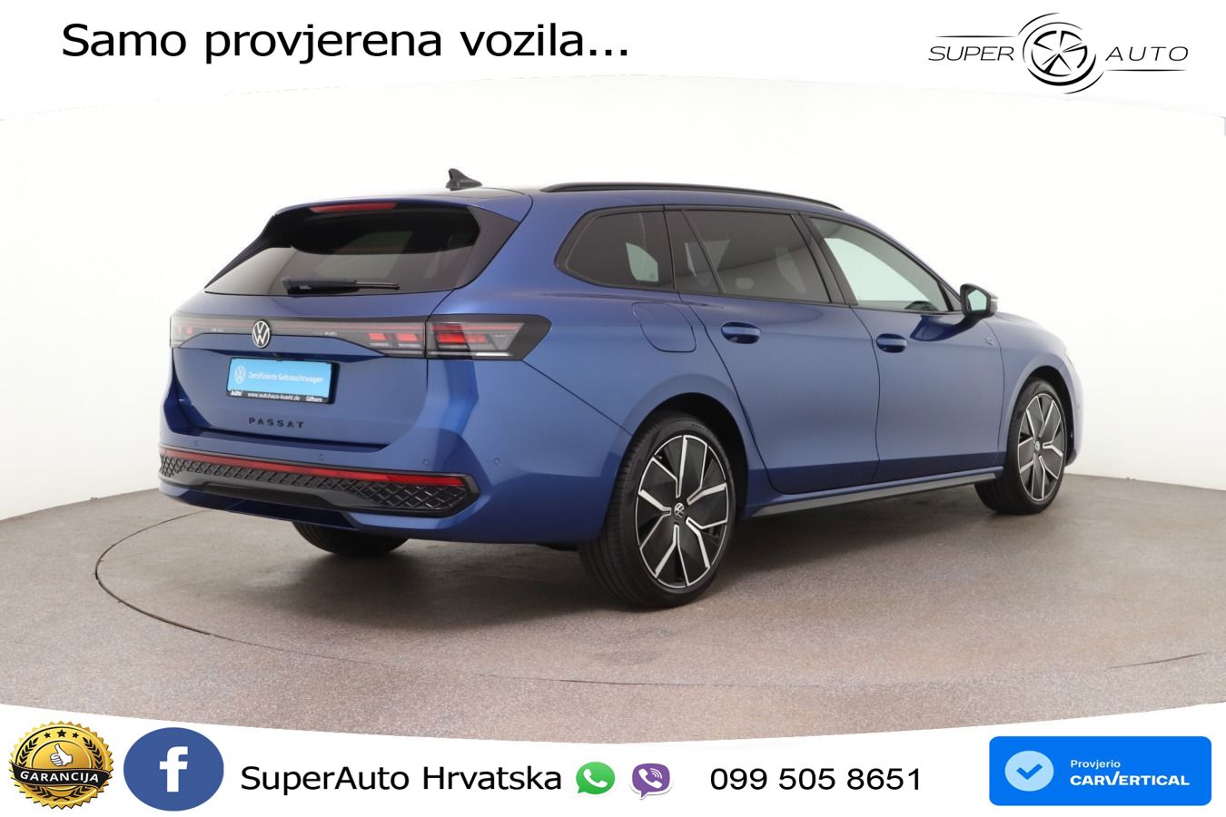 Volkswagen Passat Variant 1.5 TSI (272 KS) eHybrid DSG R-Line LED+GR SJED+ACC