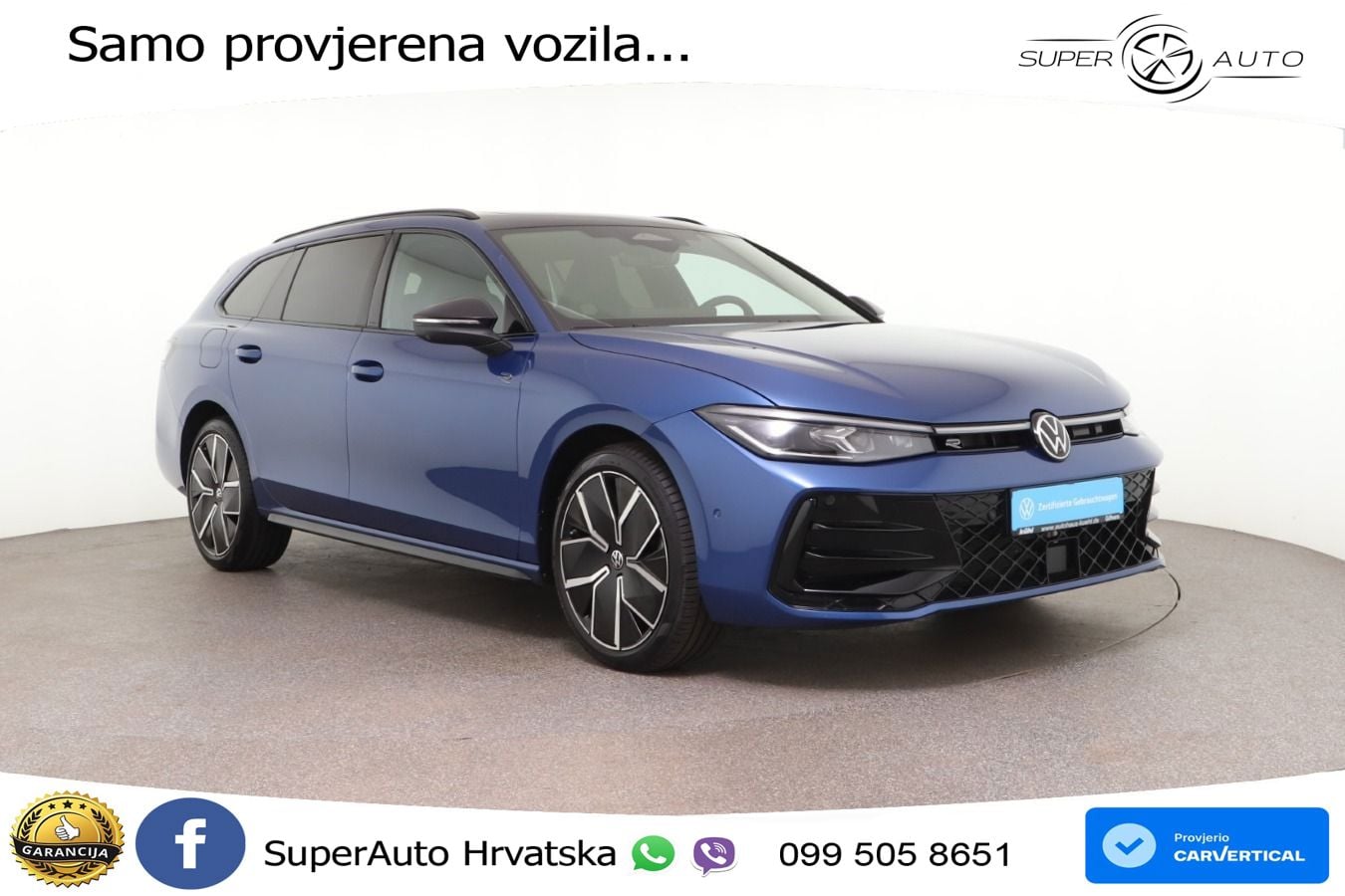 Volkswagen Passat Variant 1.5 TSI (272 KS) eHybrid DSG R-Line LED+GR SJED+ACC