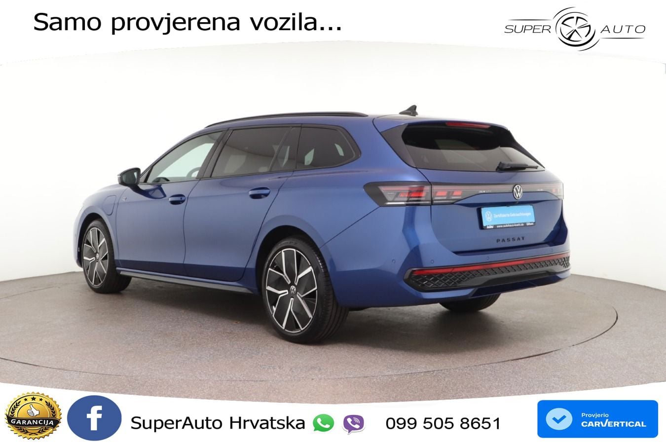 Volkswagen Passat Variant 1.5 TSI (272 KS) eHybrid DSG R-Line LED+GR SJED+ACC