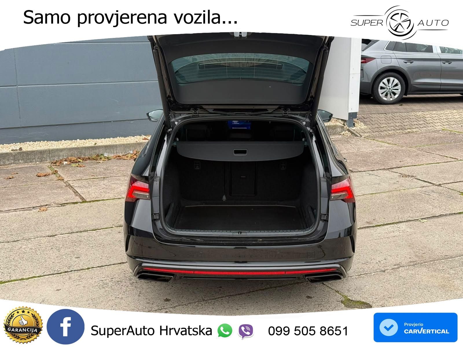 Škoda Octavia Combi RS 2.0 TSI (265 KS) DSG MATRIX+GR SJED+KAM