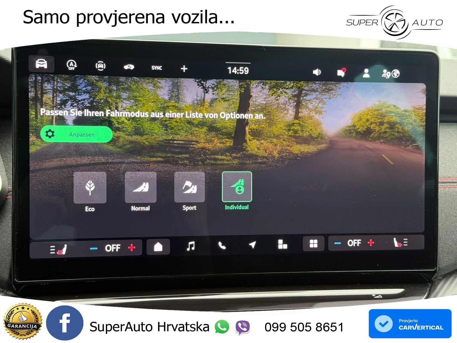 Škoda Octavia Combi RS 2.0 TSI (265 KS) DSG MATRIX+GR SJED+KAM