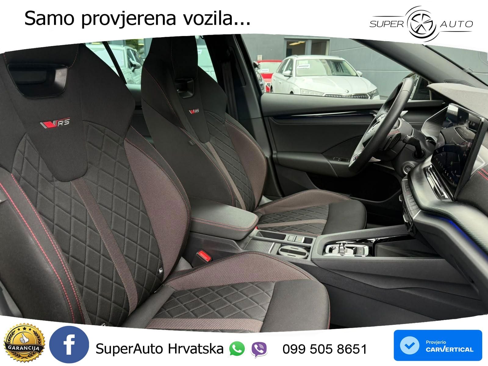 Škoda Octavia Combi RS 2.0 TSI (265 KS) DSG MATRIX+GR SJED+KAM