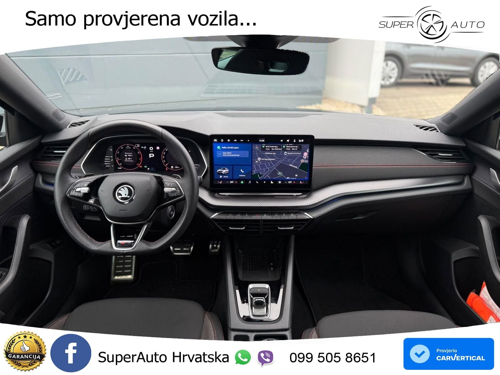 Škoda Octavia Combi RS 2.0 TSI (265 KS) DSG MATRIX+GR SJED+KAM