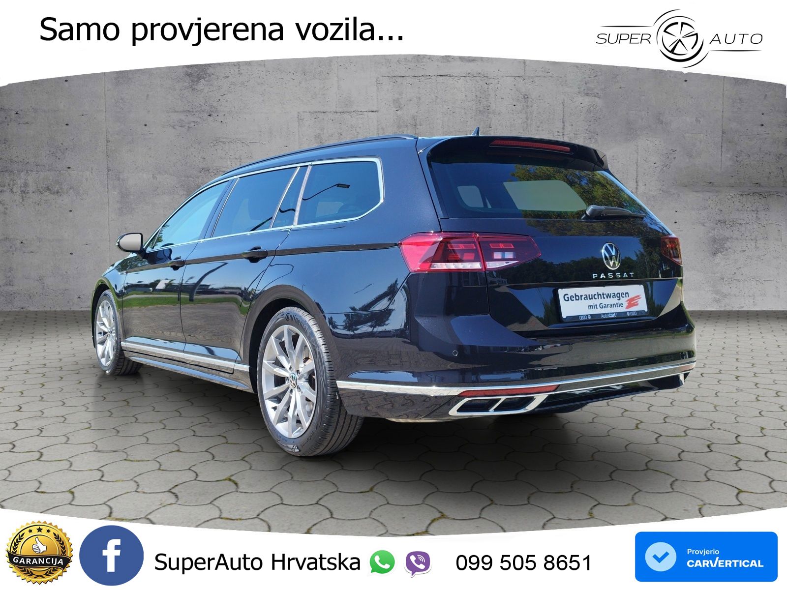 Volkswagen Passat Variant 2.0 TSI (190 KS) DSG Business LED+GR SJED+ACC
