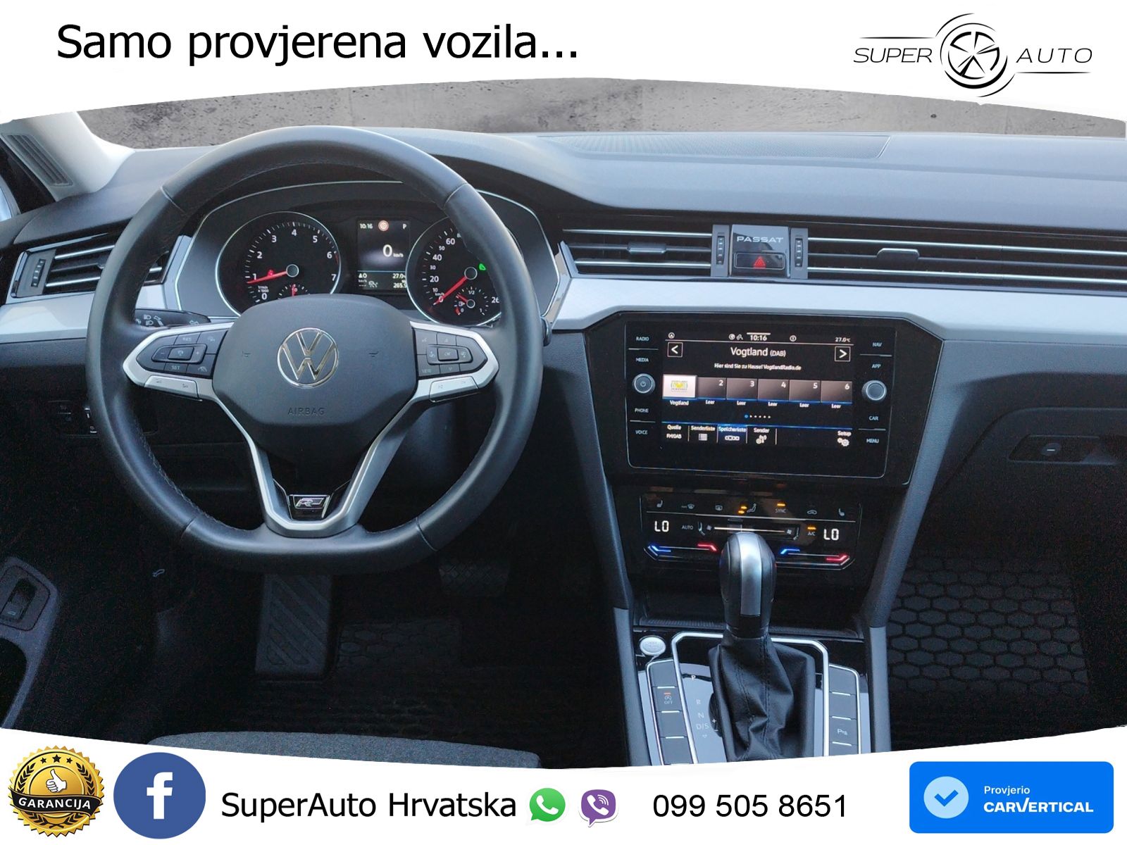 Volkswagen Passat Variant 2.0 TSI (190 KS) DSG Business LED+GR SJED+ACC