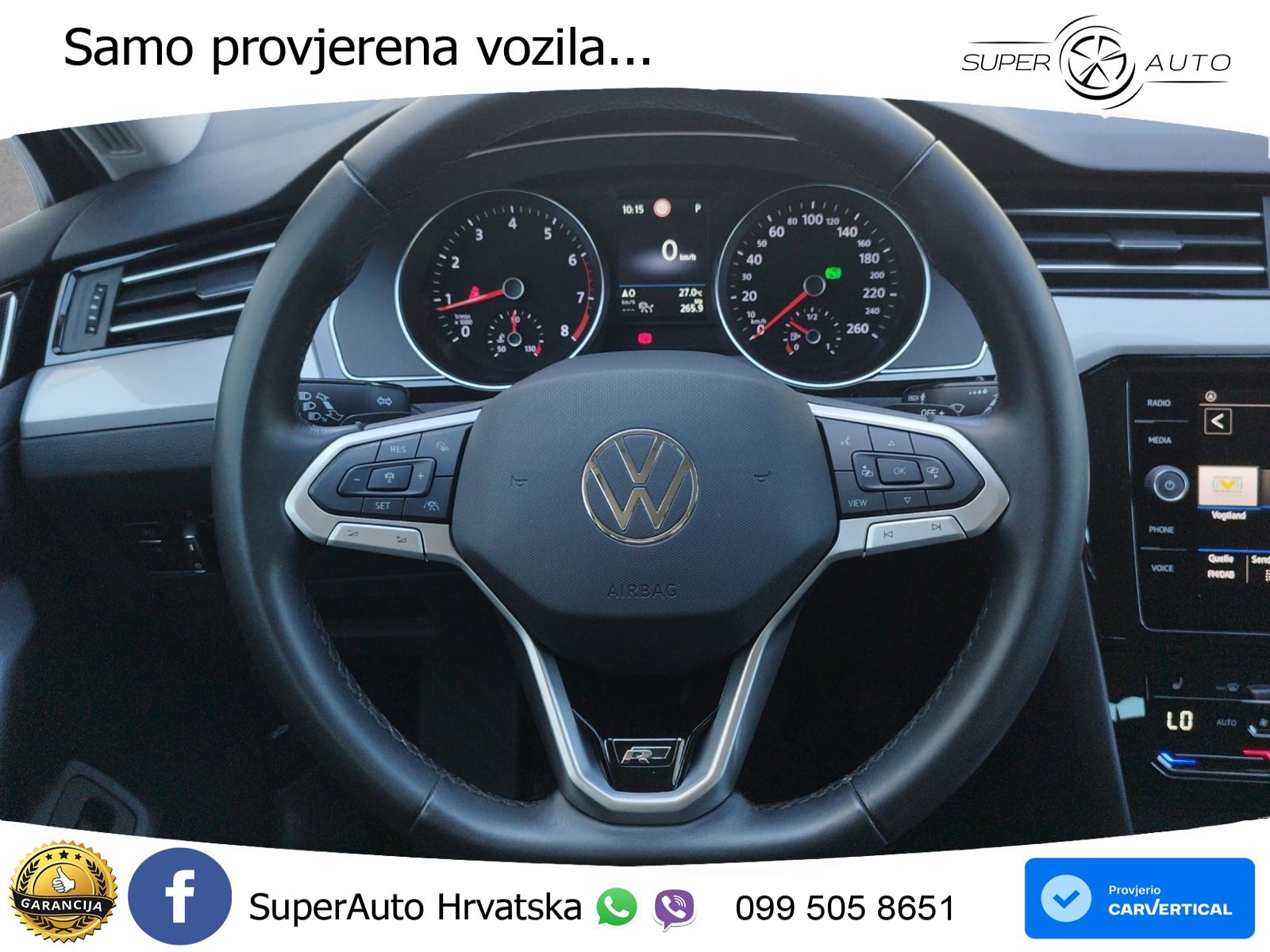 Volkswagen Passat Variant 2.0 TSI (190 KS) DSG Business LED+GR SJED+ACC