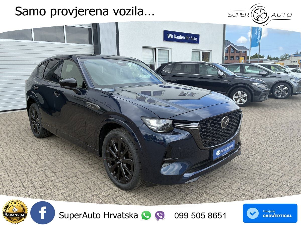 Mazda CX-60 3.3 e-Skyactiv D (254 KS) AWD Automatic LED+GR SJED+ACC