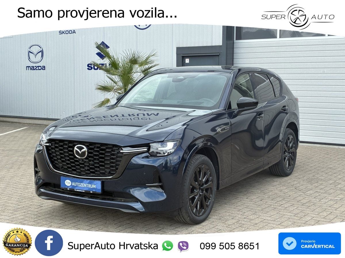 Mazda CX-60 3.3 e-Skyactiv D (254 KS) AWD Automatic LED+GR SJED+ACC
