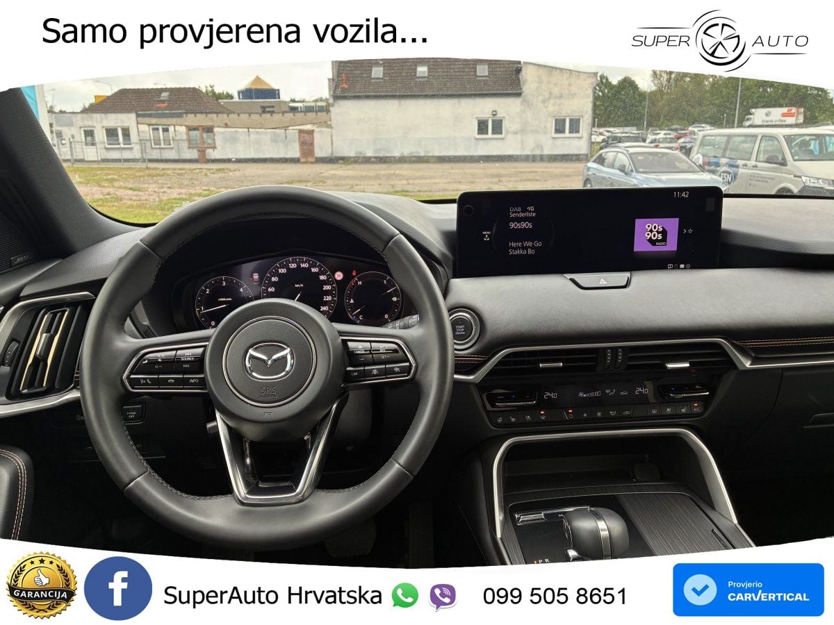 Mazda CX-60 3.3 e-Skyactiv D (254 KS) AWD Automatic LED+GR SJED+ACC