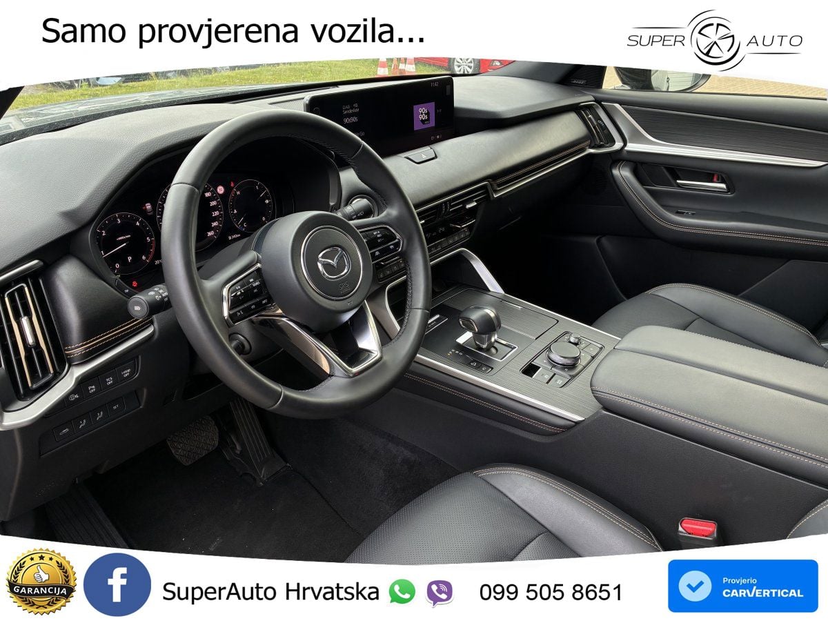 Mazda CX-60 3.3 e-Skyactiv D (254 KS) AWD Automatic LED+GR SJED+ACC