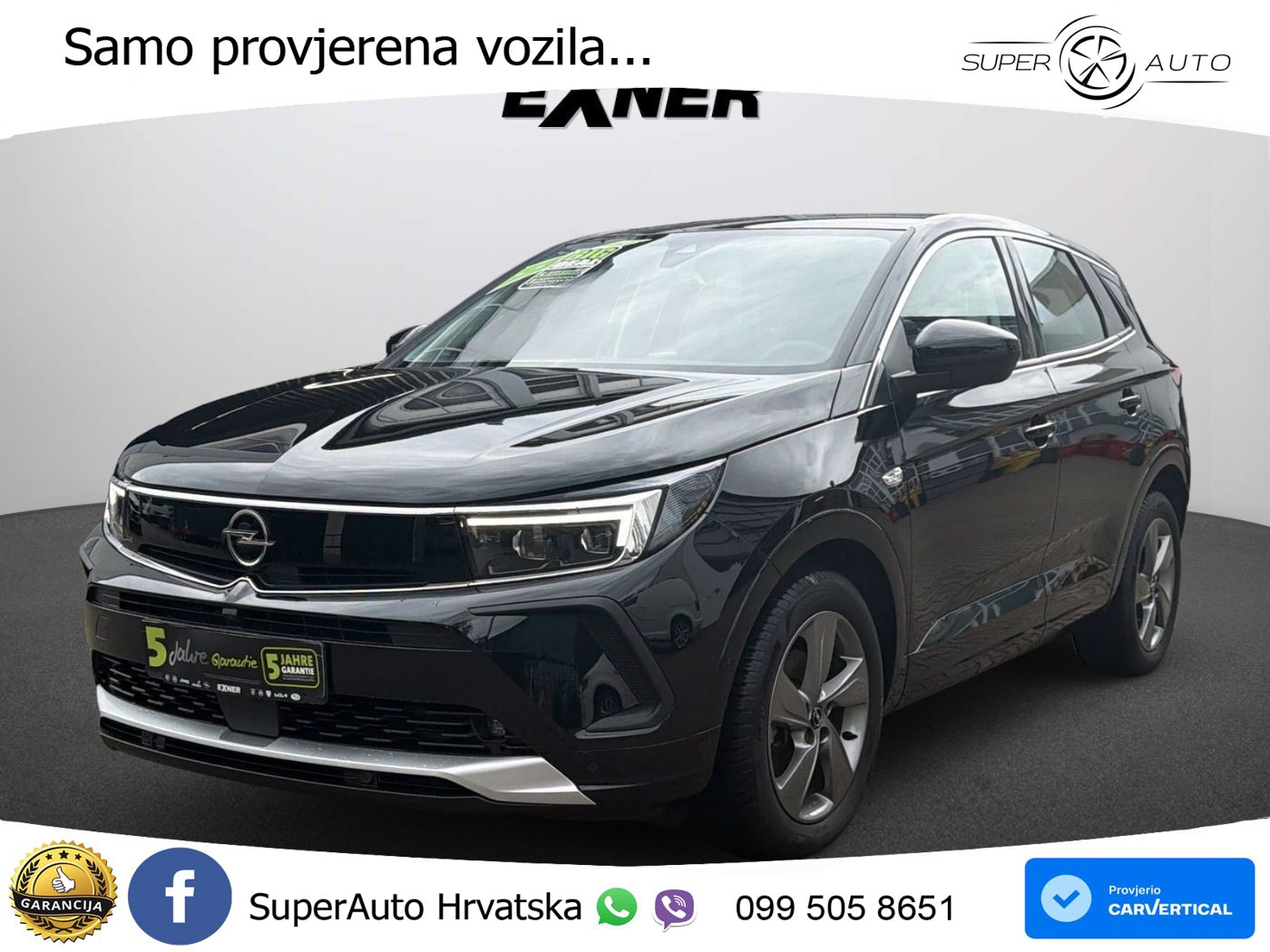 Opel Grandland 1.2i Turbo (130 KS) Automatic LED+GR SJED+ACC