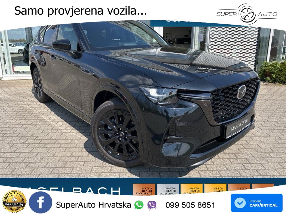 Mazda CX-60 3.3 e-Skyactiv D (254 KS) AWD Automatic MATRIX+GR SJED+KAM