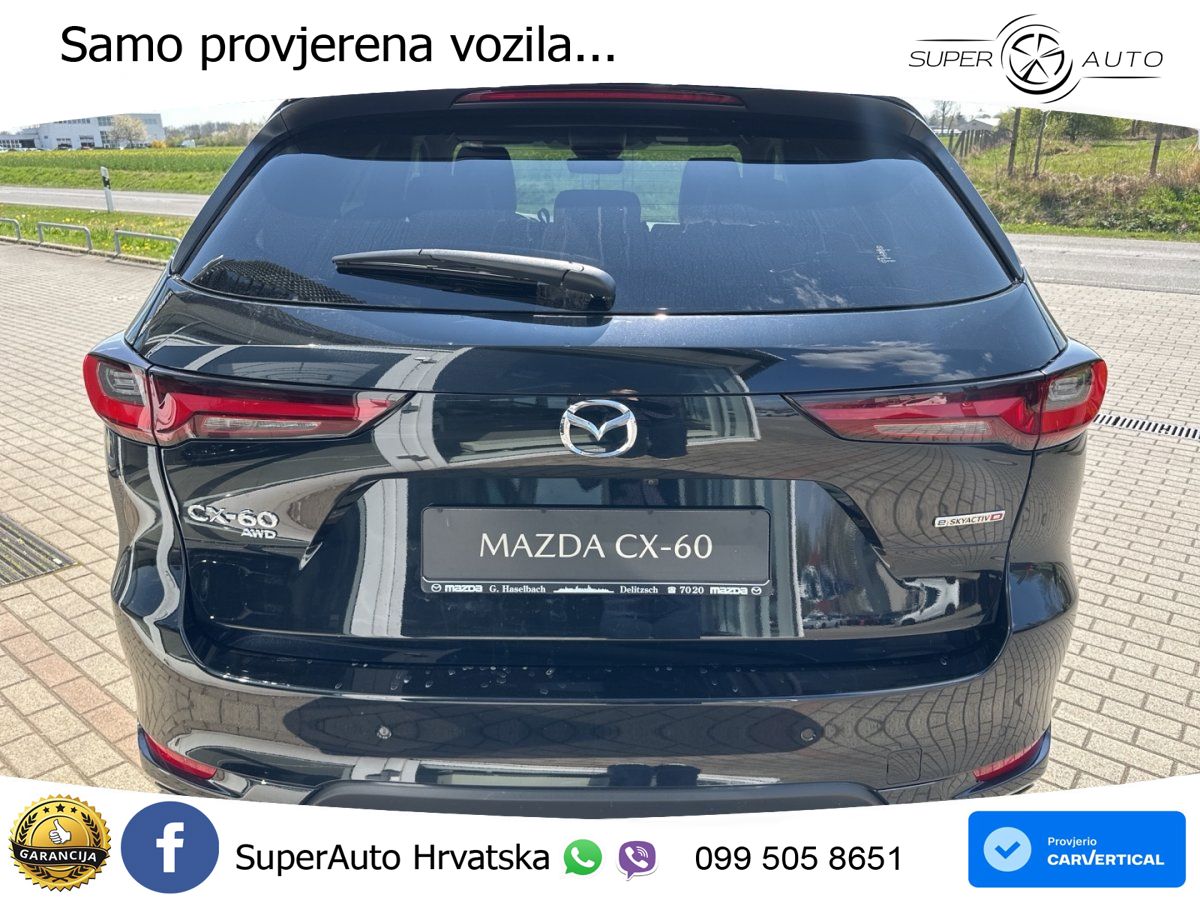 Mazda CX-60 3.3 e-Skyactiv D (254 KS) AWD Automatic MATRIX+GR SJED+KAM