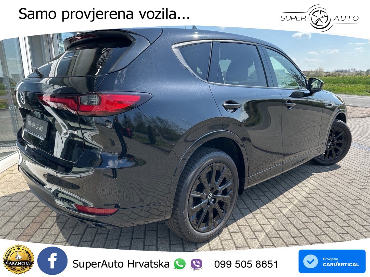 Mazda CX-60 3.3 e-Skyactiv D (254 KS) AWD Automatic MATRIX+GR SJED+KAM