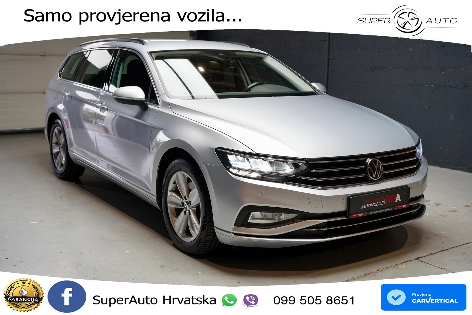 Volkswagen Passat Variant 2.0 TDI (200 KS) DSG Business LED+GR SJED+ACC