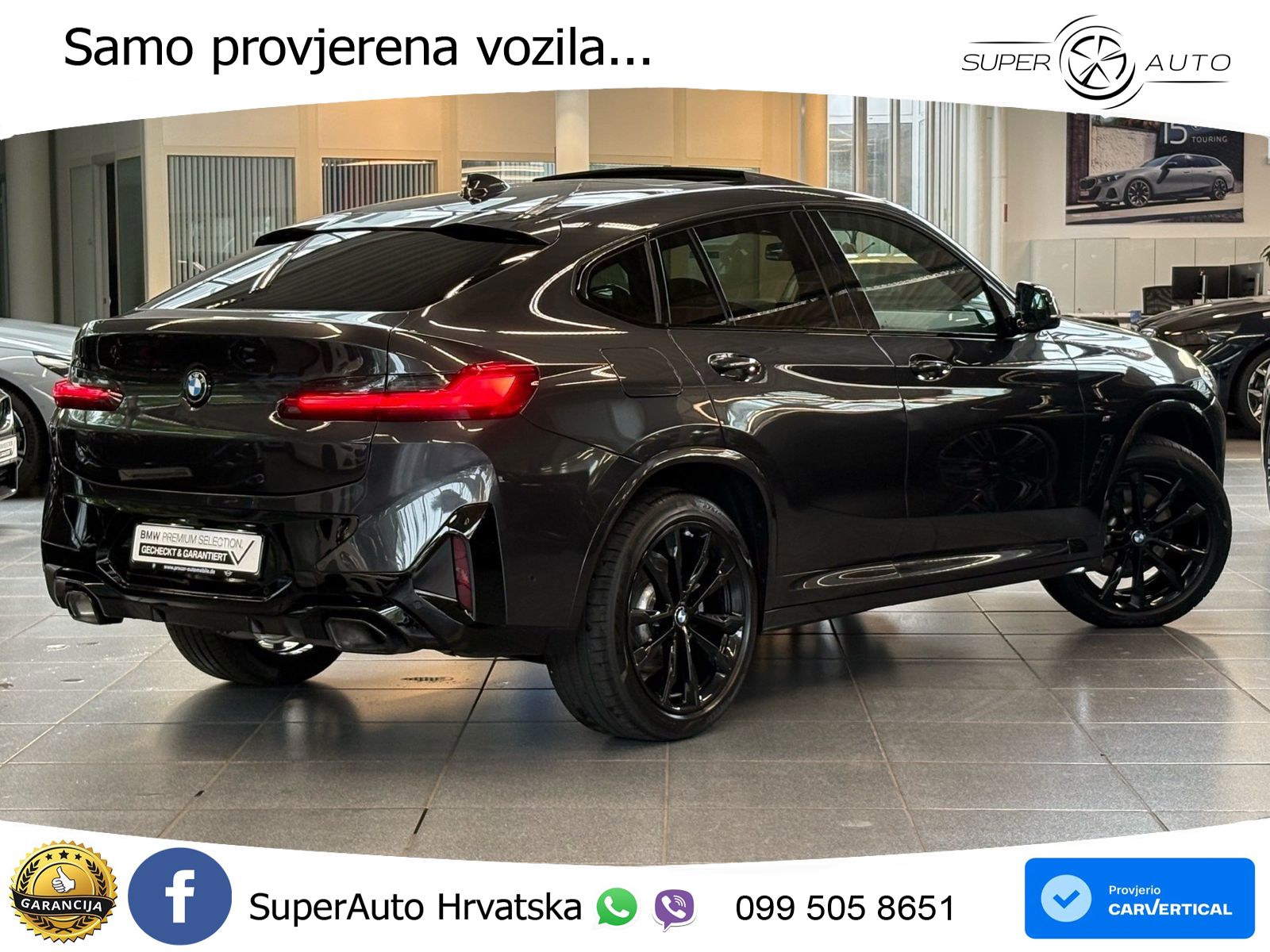 BMW X4 30d (286 KS) xDrive Steptronic M Sport LED+GR SJED+ACC