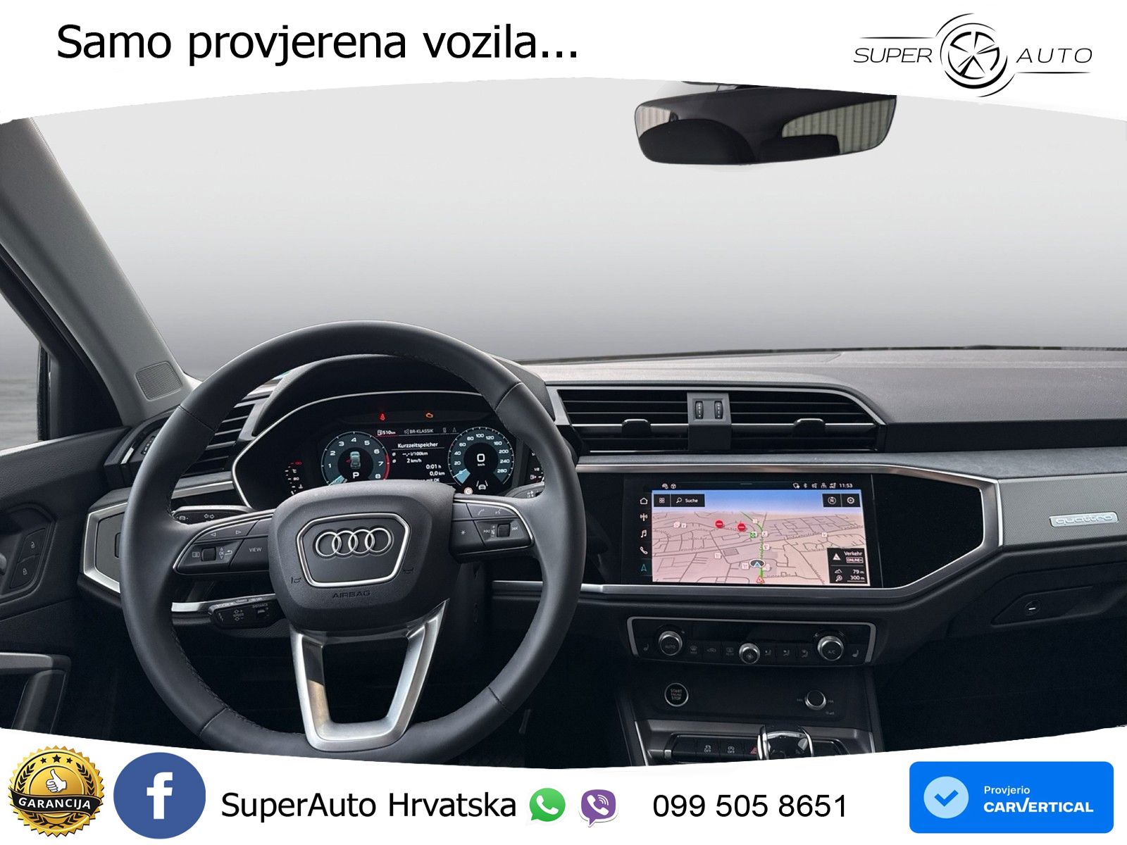 Audi Q3 45 TFSI (245 KS) quattro S tronic advanced LED+GR SJED+ACC