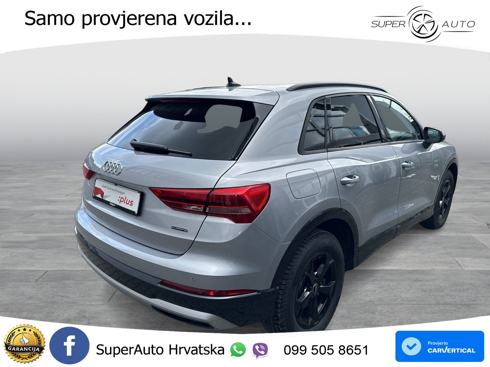 Audi Q3 45 TFSI (245 KS) quattro S tronic advanced LED+GR SJED+ACC