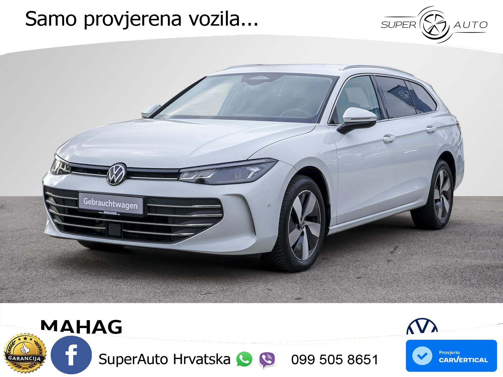 Volkswagen Passat Variant 1.5 eTSI (150 KS) DSG Business LED+GR SJED+ACC