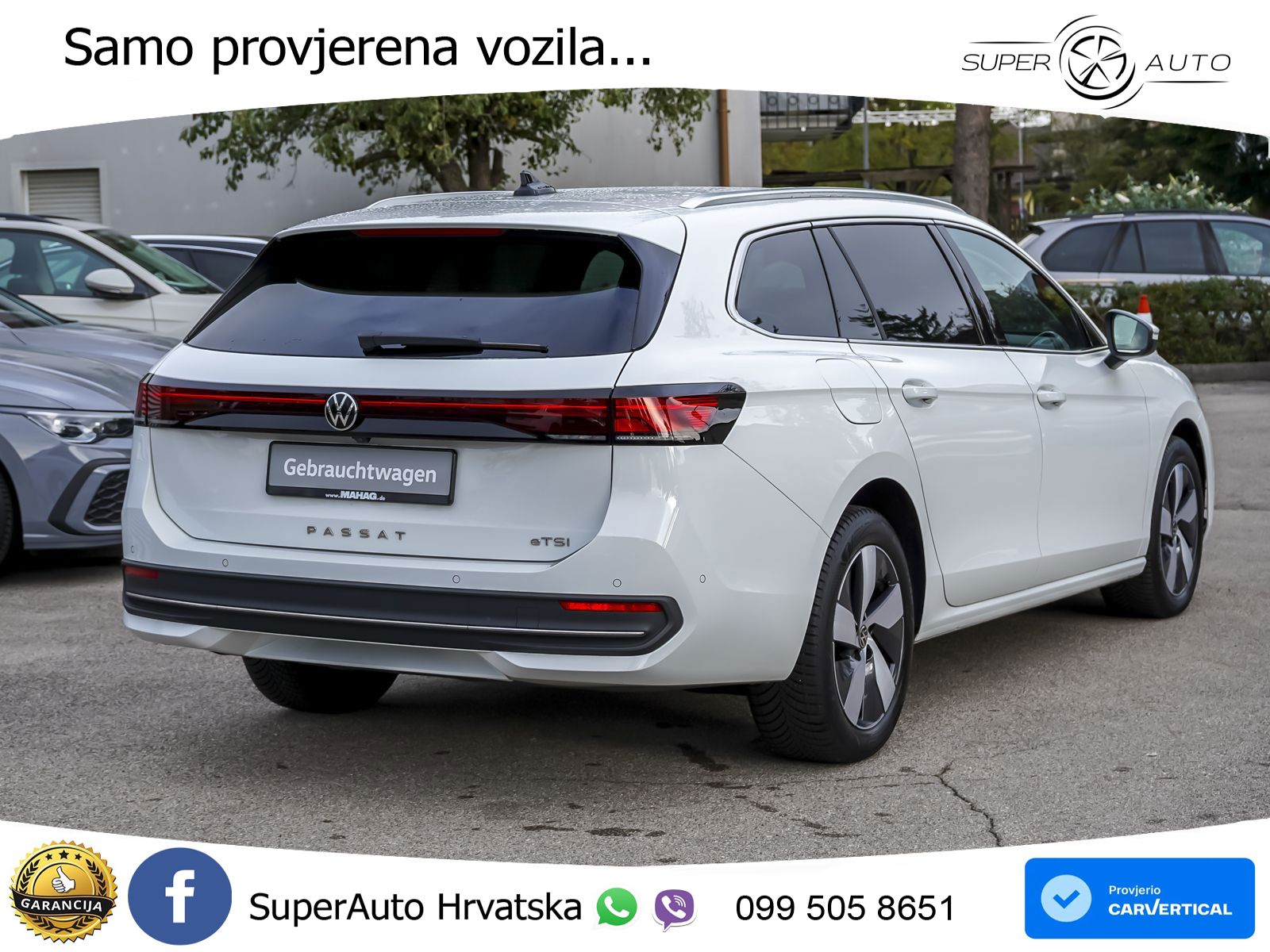 Volkswagen Passat Variant 1.5 eTSI (150 KS) DSG Business LED+GR SJED+ACC