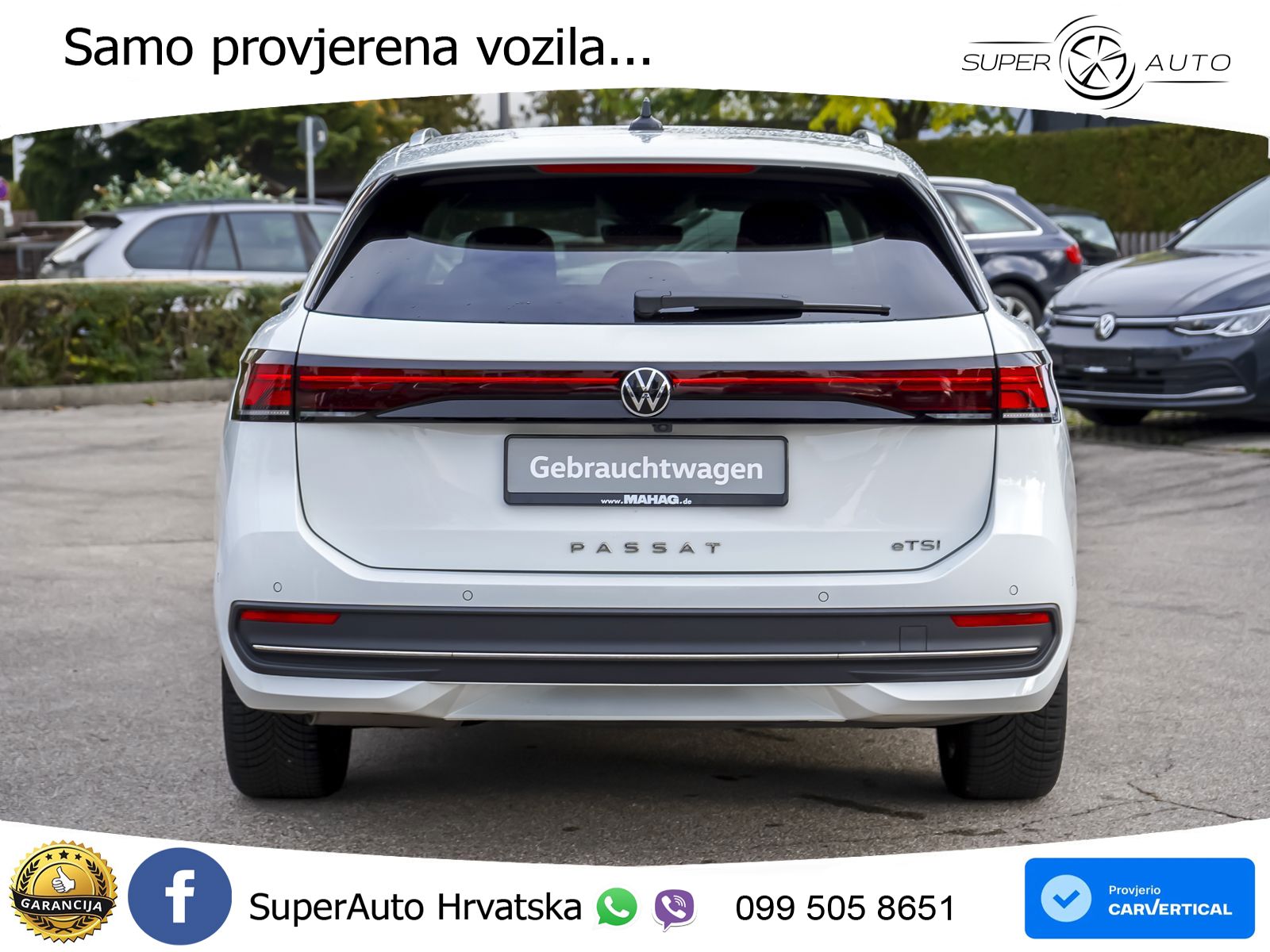 Volkswagen Passat Variant 1.5 eTSI (150 KS) DSG Business LED+GR SJED+ACC