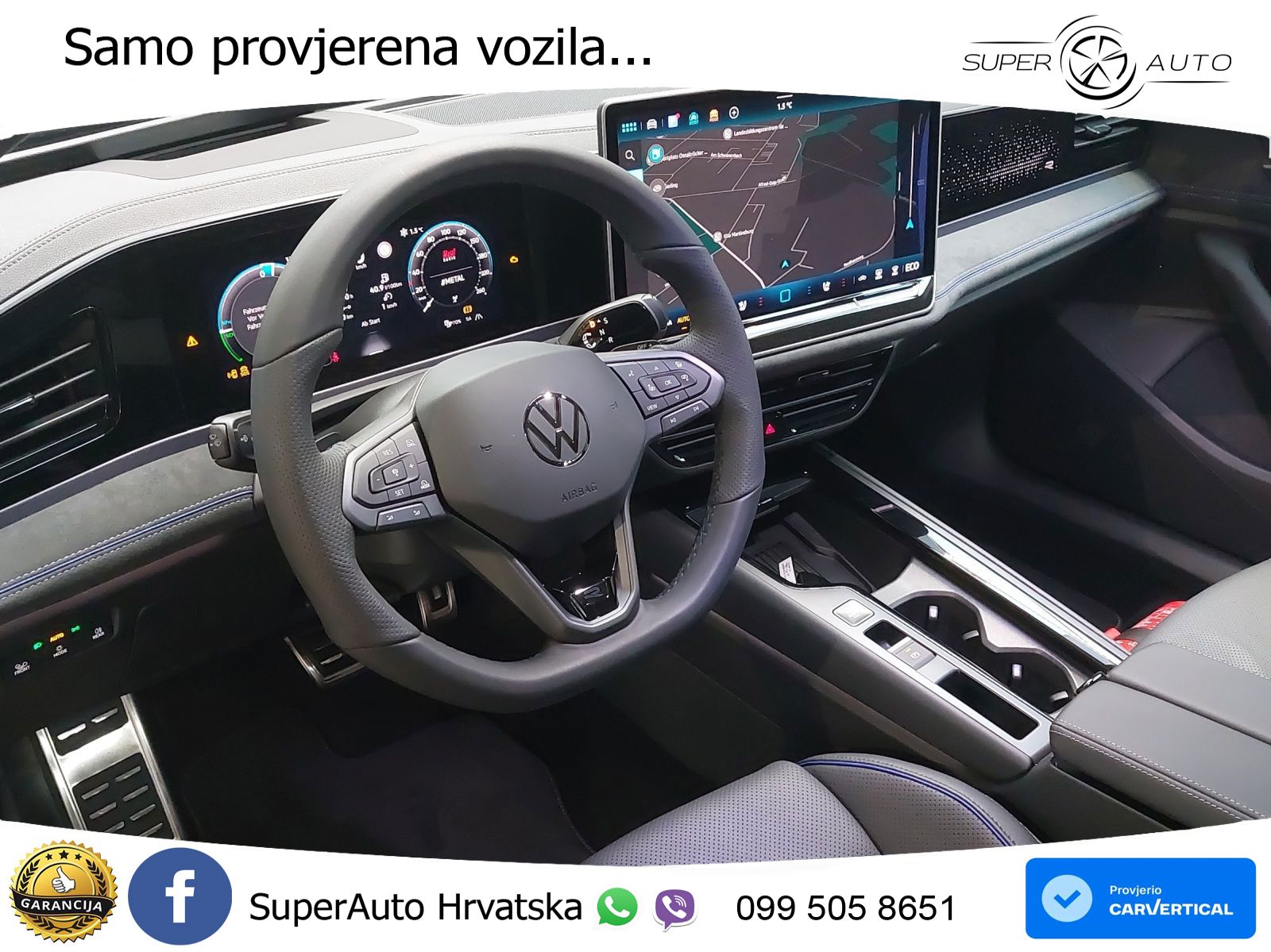 Volkswagen Passat Variant 1.5 TSI (272 KS) eHybrid DSG R-Line LED+GR SJED+ACC