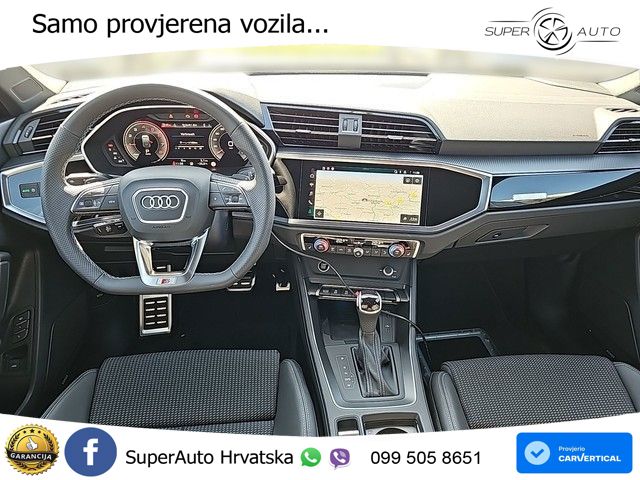 Audi Q3 Sportback 40 TFSI (190 KS) quattro S tronic S line MATRIX+GR SJED+KAM