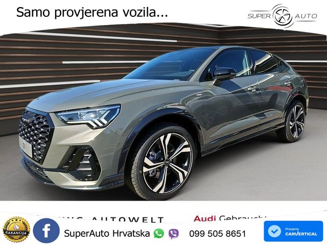 Audi Q3 Sportback 40 TFSI (190 KS) quattro S tronic S line MATRIX+GR SJED+KAM