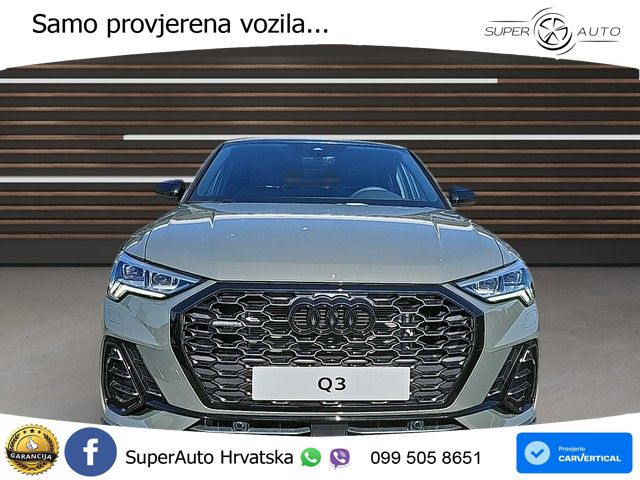 Audi Q3 Sportback 40 TFSI (190 KS) quattro S tronic S line MATRIX+GR SJED+KAM