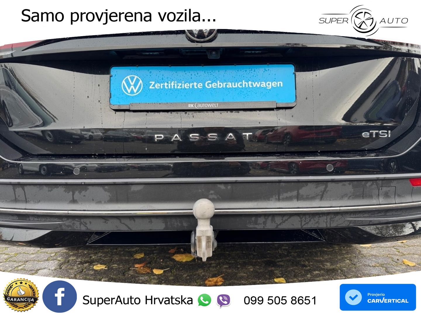 Volkswagen Passat Variant 1.5 eTSI (150 KS) DSG Business LED+GR SJED+ACC