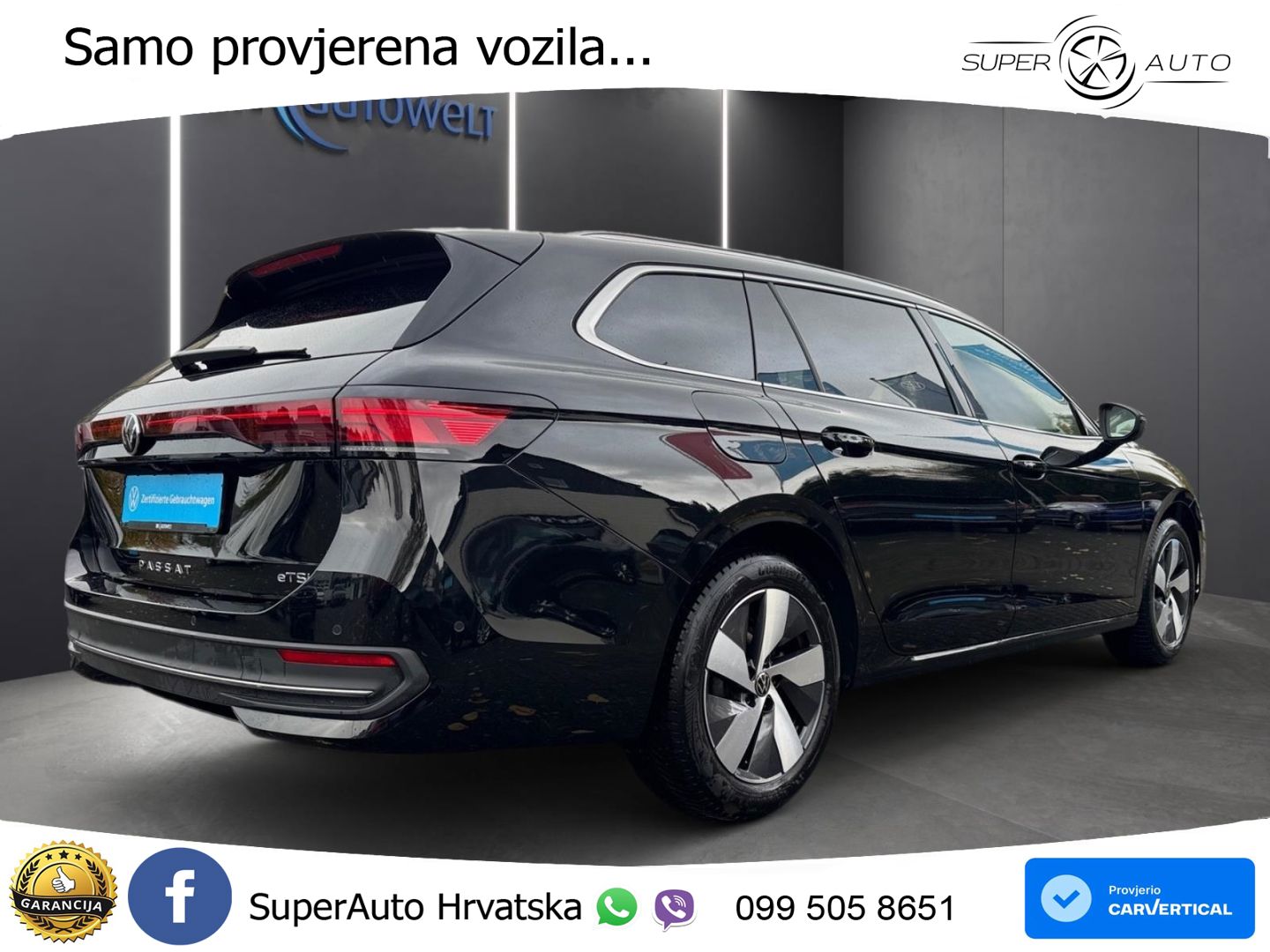 Volkswagen Passat Variant 1.5 eTSI (150 KS) DSG Business LED+GR SJED+ACC