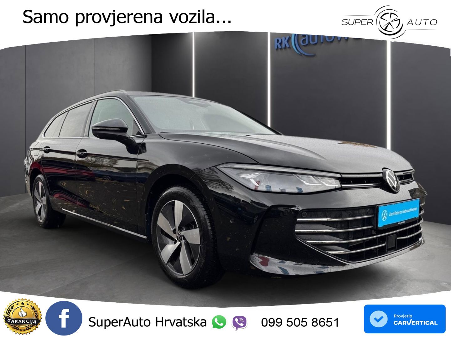 Volkswagen Passat Variant 1.5 eTSI (150 KS) DSG Business LED+GR SJED+ACC