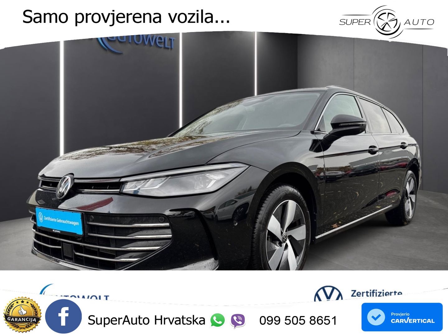 Volkswagen Passat Variant 1.5 eTSI (150 KS) DSG Business LED+GR SJED+ACC