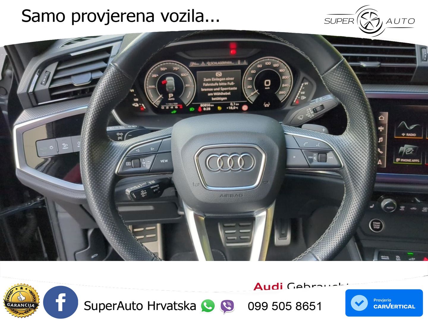 Audi Q3 Sportback 45 TFSIe (245 KS) S tronic S line LED+GR SJED+ACC