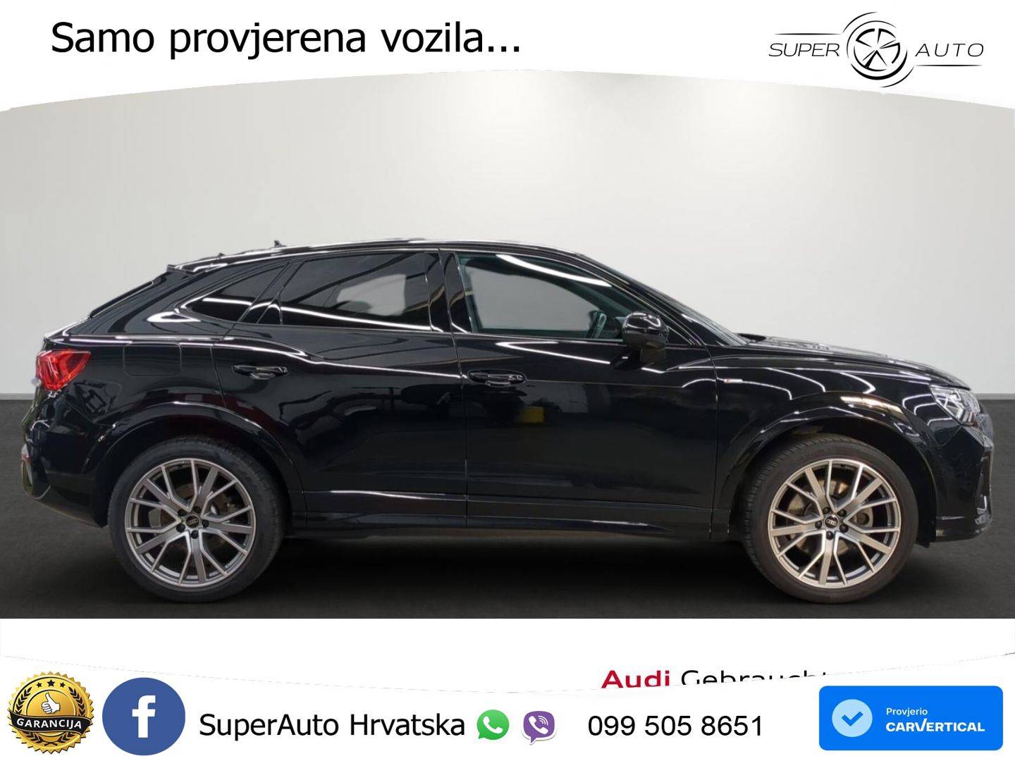 Audi Q3 Sportback 45 TFSIe (245 KS) S tronic S line LED+GR SJED+ACC