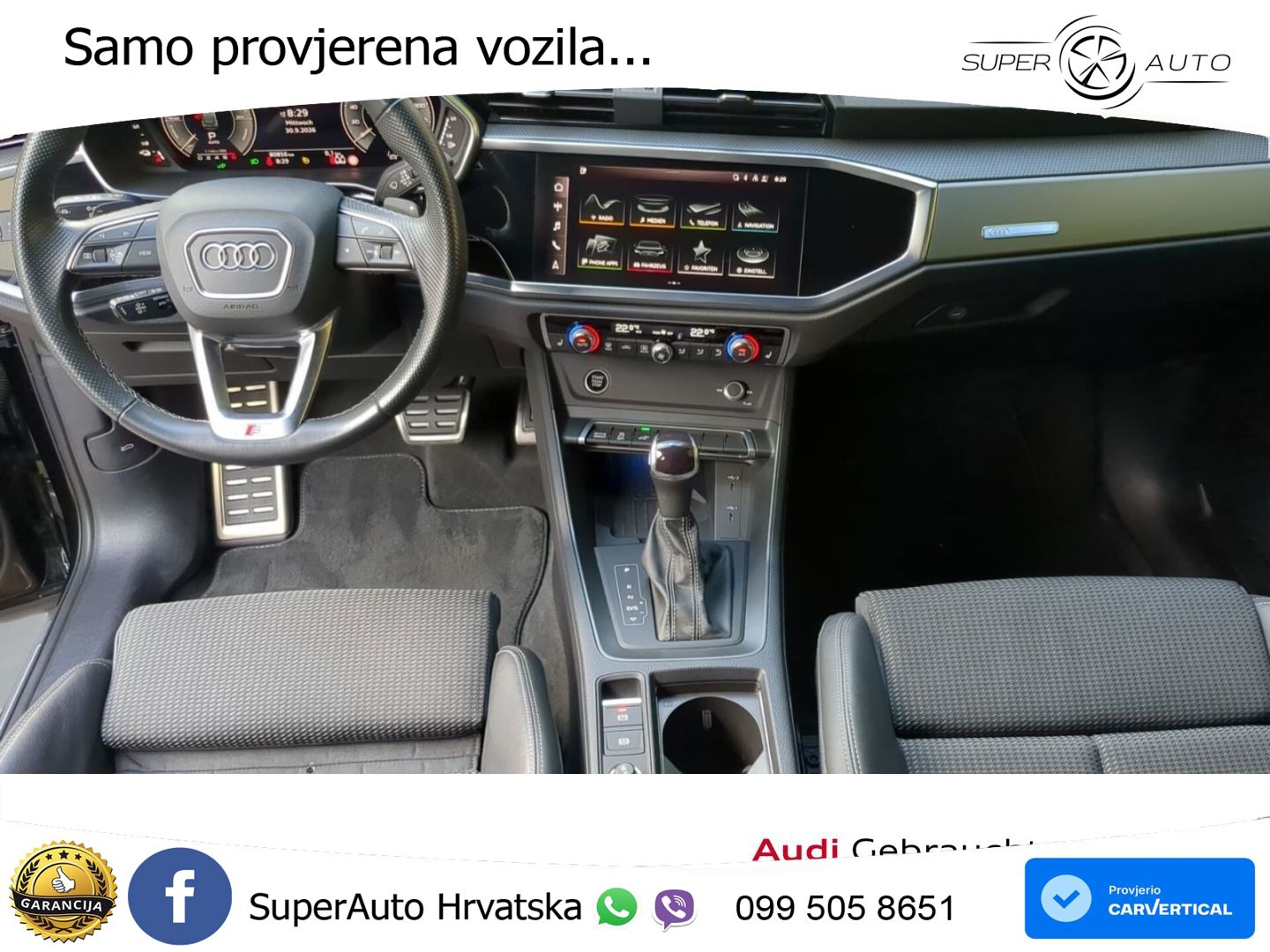 Audi Q3 Sportback 45 TFSIe (245 KS) S tronic S line LED+GR SJED+ACC