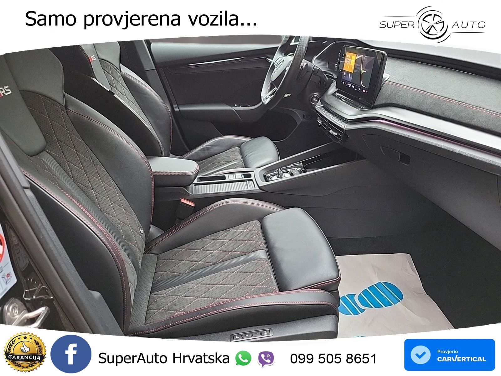 Škoda Octavia Combi RS 2.0 TDI (200 KS) DSG LED+GR SJED+ACC